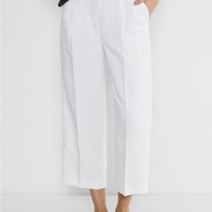 Aritzia - The Effortless Pant Cropped - CruiseLinen